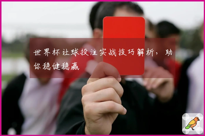 世界杯让球投注实战技巧解析，助你稳健稳赢